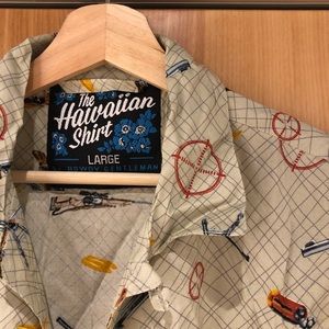 ROWDY GENTLEMEN- Hawaiian Shirt Gun Theme